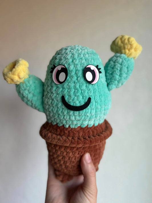 Cactus Finished Crochet Plushie