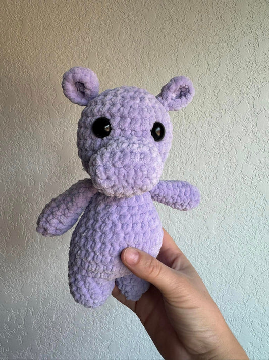 Hippo Finished Plushie